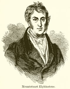 Mountstuart Elphinstone av English School