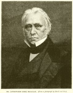 Mr (Efteråt Lord) Macaulay av English School