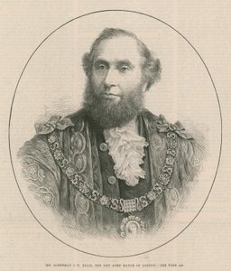 Herr Alderman J W Ellis, Londons nya överborgmästare av English School