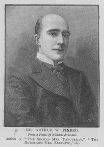 Mr Arthur W Pinero (gravyr) av English School