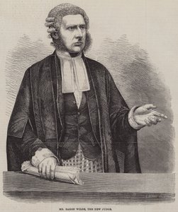 Mr Baron Wilde, den nya domaren av English School