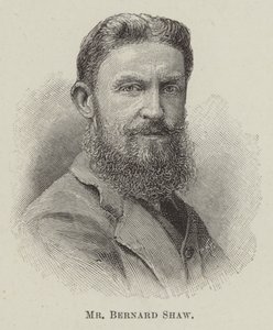 Mr Bernard Shaw (gravyr) av English School