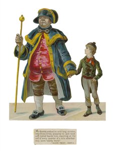Mr Bumble och Oliver Twist av English School