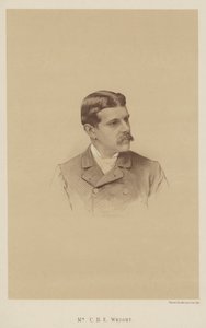Mr C B E Wright (litho) av English School