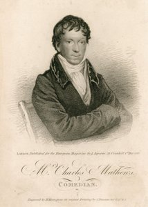 Mr Charles Matthews, komiker av English School