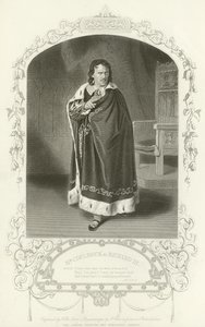 Mr Couldock som Richard III, Richard III, Akt IV, Scen II av English School