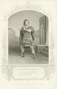 Mr Creswick som Coriolanus, Coriolanus, Akt V, Scen III av English School
