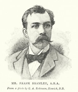 Mr Frank Bramley, ARA (gravyr) av English School