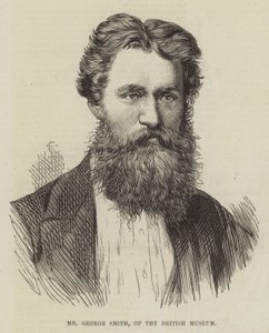 Mr George Smith, från British Museum (gravyr) av English School