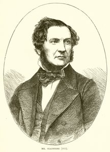 Mr Gladstone (1855) av English School
