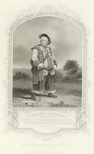 Mr Hackett som Falstaff, kung Henrik IV, del I av English School