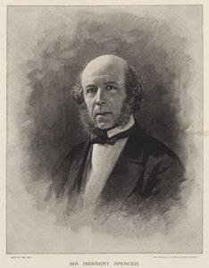 Herbert Spencer (gravyr) av English School