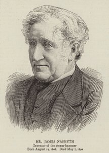 Mr James Nasmyth (gravyr) av English School