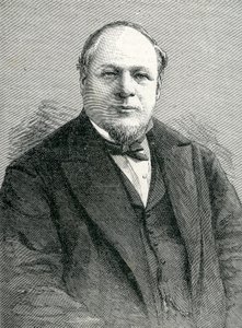 Mr. John Young, borgmästare i Sydney, illustration från The Graphic 8 maj 1886 av English School