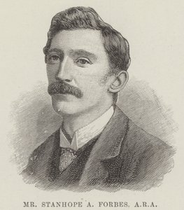 Mr Stanhope A Forbes, ARA (gravyr) av English School