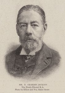 Mr T Graham Jackson (gravyr) av English School