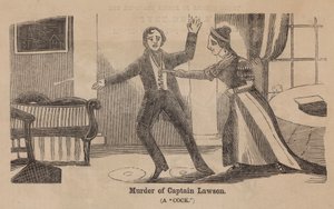 Mordet på kapten Lawson (gravyr) av English School