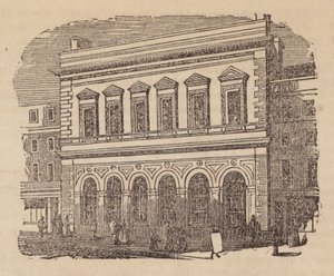 Museum för ekonomisk geologi (gravyr) av English School