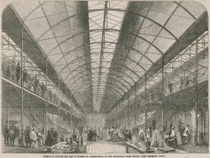 Museum of Science and Art håller på att byggas, på Kensington Gore Estate av English School