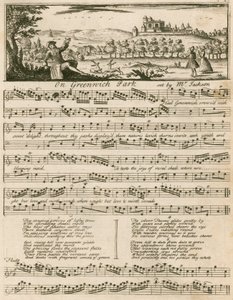 Musikmusik: On Greenwich Park, satt av Mr Jackson av English School