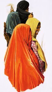 muslimska kvinnor av English School