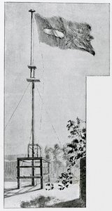Mwangas flagga, från "The Rise of Our East African Empire", av Lord Frederick J.D. Lugard av English School