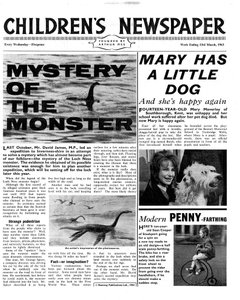 Mystery of the Monster, framsidan av 