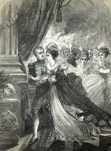 Napoleon och Marie-Louise flydde från elden vid balen som hölls den 1 juli 1810 av den österrikiska ambassadören för att hedra det kejserliga parets äktenskap av English School