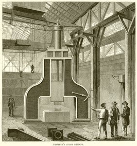 Nasmyths Steam Hammer av English School