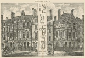 National Hospital for the Deformed, Great Portland Street och Bolsover Street av English School