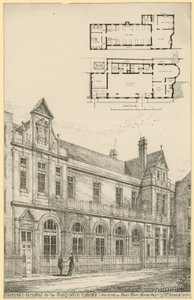 National Hospital for the Paralyzed and Epileptic: ny flygel i Powis Place, Bloomsbury av English School