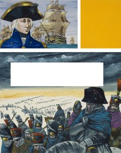 Nelson och Napoleon av English School