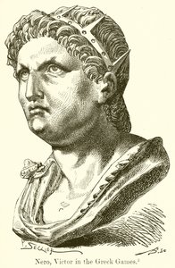 Nero, Victor i de grekiska spelen av English School