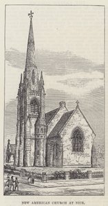 New American Church i Nice (gravyr) av English School