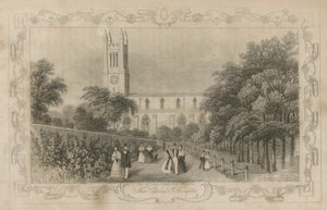 New Church, Brompton, London av English School