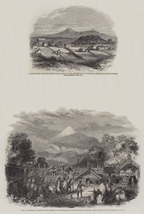 New Plymouth i Nya Zeeland (gravyr) av English School