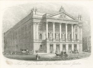 Nya Royal Italian Opera House, Covent Garden, London av English School