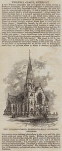 New Wesleyan Chapel, Mornington-Road, Southport, Lancashire (gravyr) av English School