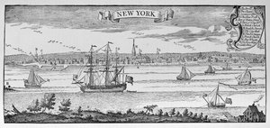 New York 1732, illustration från volym V av 