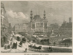 Ny trädgård på Leicester Square, London, öppnade på torsdagen av English School