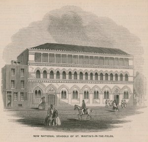 Nya nationella skolor i St Martins-in-the-Fields av English School