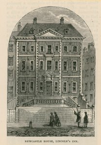 Newcastle House, Lincolns Inn, London av English School