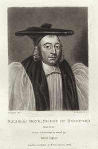 Nicholas Monk, biskop av Hereford av English School