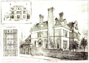 No.17 Kelston, St. Johns Avenue, från The Building News, 10 februari 1882 av English School