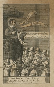 Inget liv till Lechery, Hugh Peters den första och den siste av English School