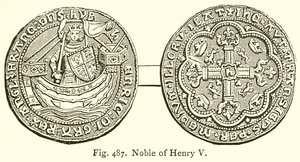 Adel av Henry V av English School