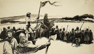 Norman Invasionswed av English School