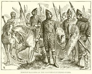 Norman Soldiers of the elfte århundradet - Typer av English School