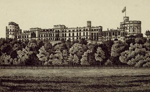 North Front, Windsor Castle av English School