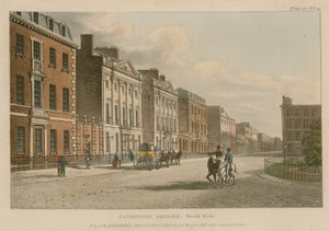 Norra sidan av Cavendish Square, London av English School